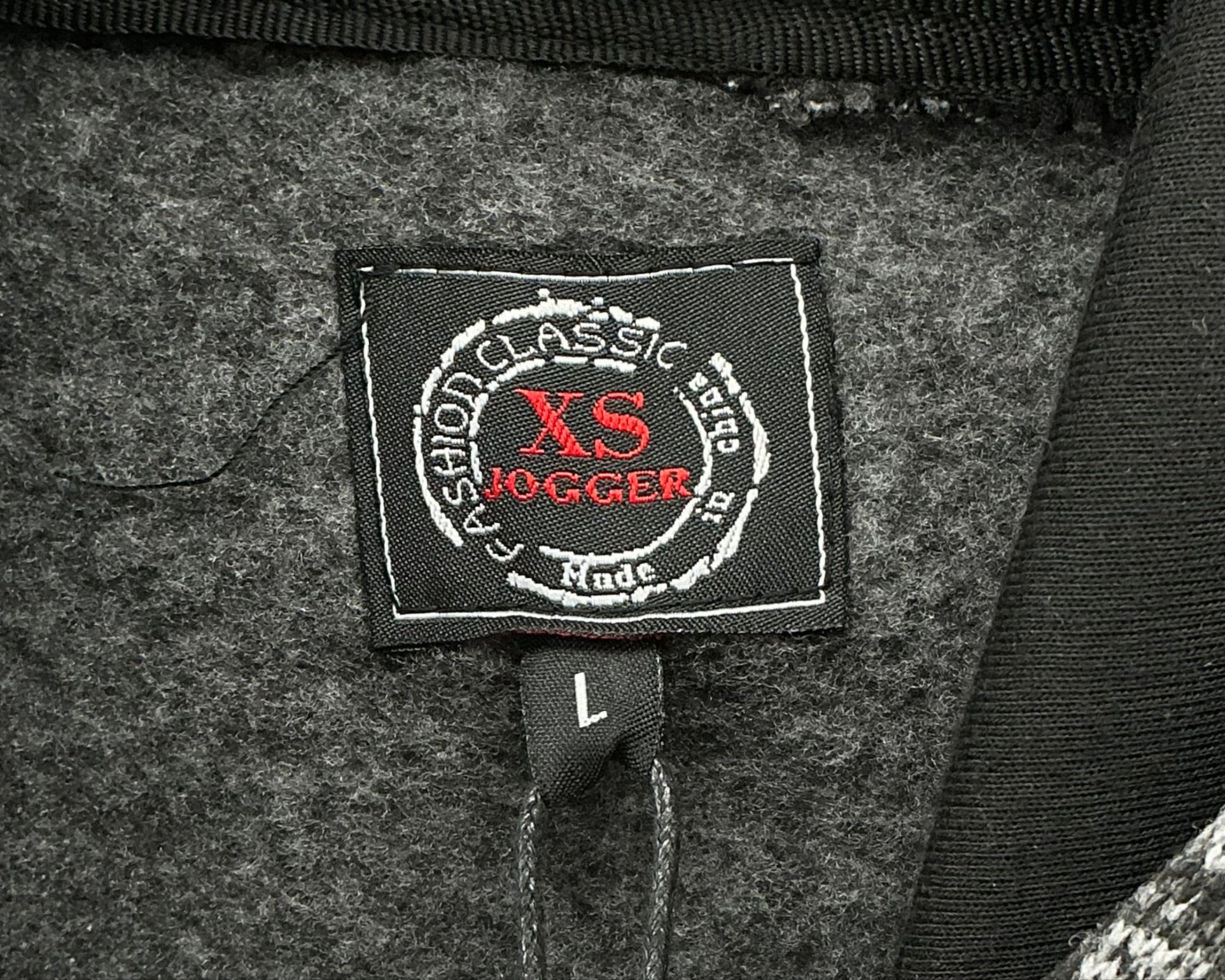 XS Jogger Zip Up Hoodie Unknown Film Wardrobe Wardrobe Y'allywood Props