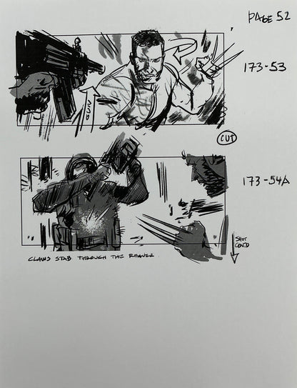 Storyboards Eden-Finale Scene 167 Logan (2017)