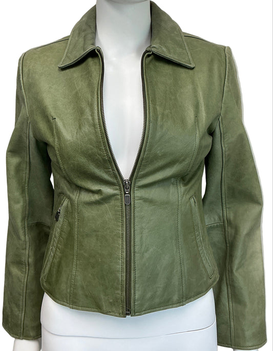 Robbie's Closet Leather Jacket The Beanie Bubble (2023) Wearable Wardrobe Y'allywood Props