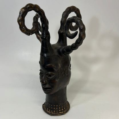 African Bronze Statue from T’Challas Quarters Movie Prop Y'allywood Props   