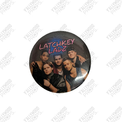 Cass' Latchkey Ladz buttons The Big Door Prize (2023-2024) Movie Prop Y'allywood Props 1" Pin 13