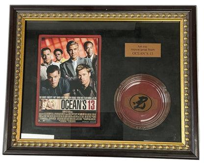 The Bank Hotel & Casino Ashtray Display Ocean's 13 (2007) Movie Prop Y'allywood Props