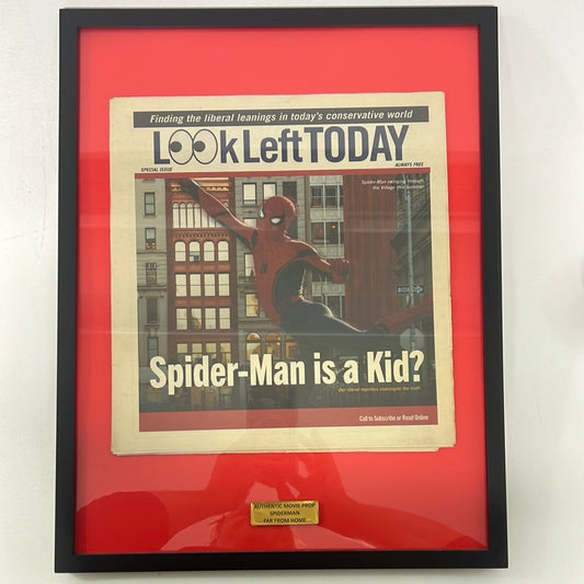 Newspaper from Spider-Man No Way Home Movie Prop Atlanta Brick Co   