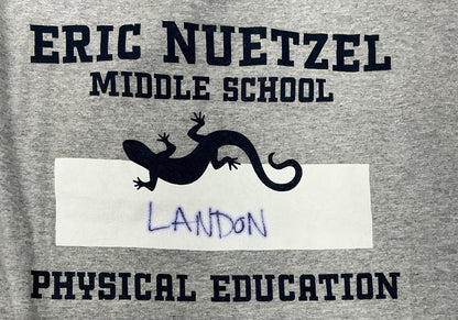 Middle School PE T-Shirts Me Apple TV Series (2024) Y'allywood Props YL Landon