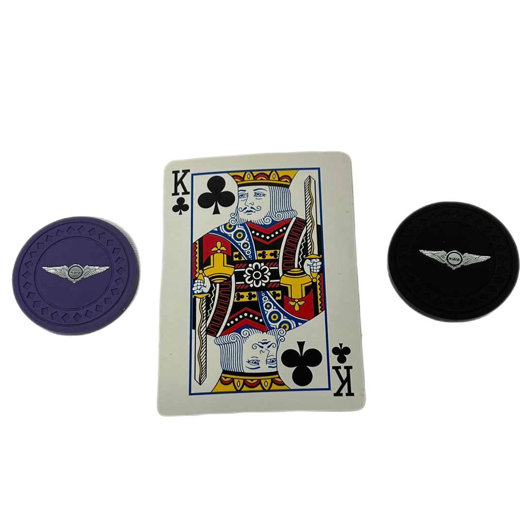 NWA Poker Chips and Card from Soul Plane Movie Prop Y'allywood Props King Clubs  