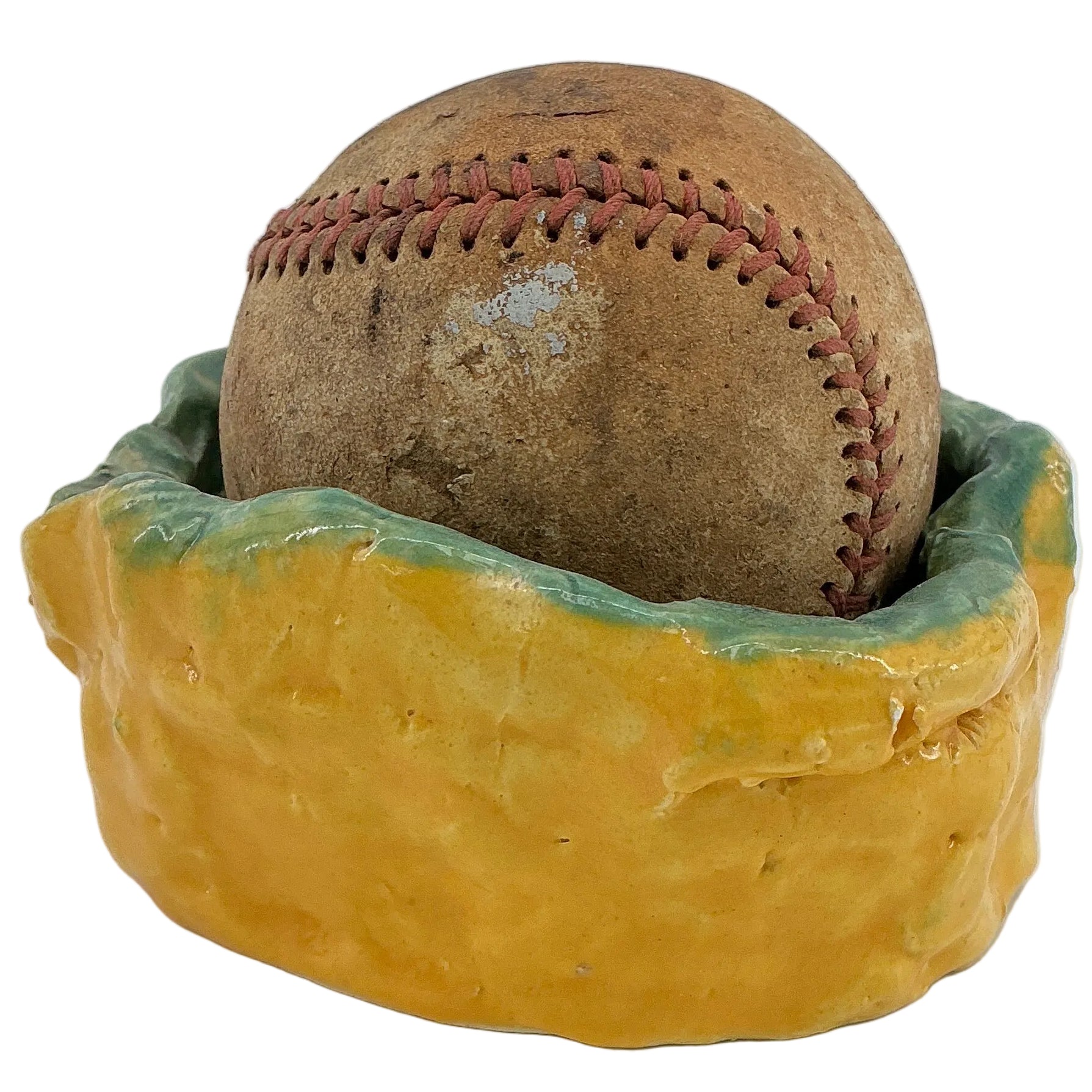 Clay Bowl & Baseball from Will Byer's Room Stranger Things (2016-2025) Movie Prop Y'allywood Props