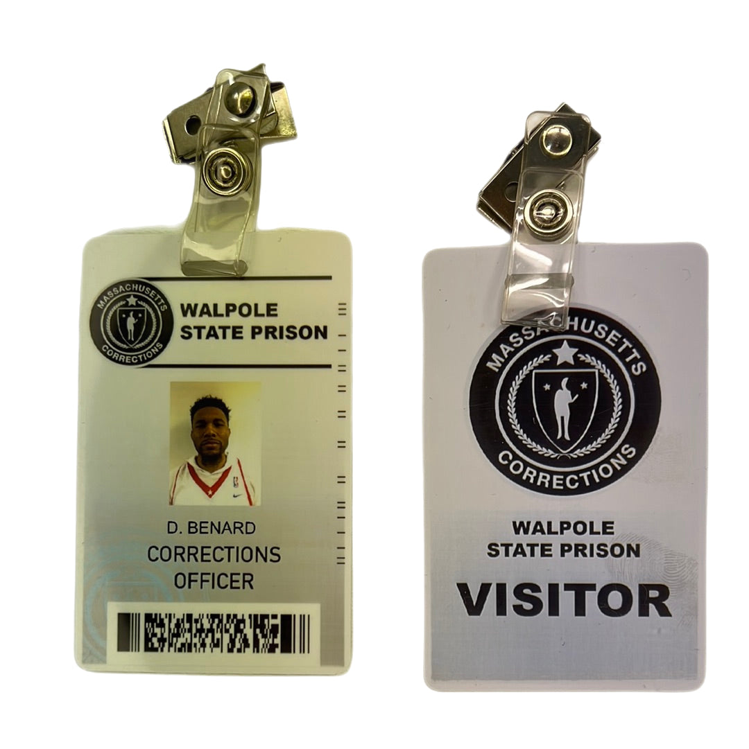 Walpole State Prison Correction’s Officer Badge Survivor’s Remorse Movie Prop Y'allywood Props   