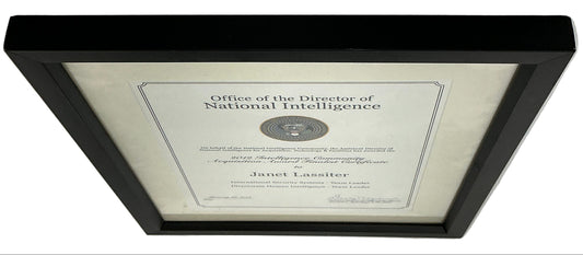 Janet Lassiter’s National Intelligence Award Gemini Man (2019) Movie Prop Y'allywood Props