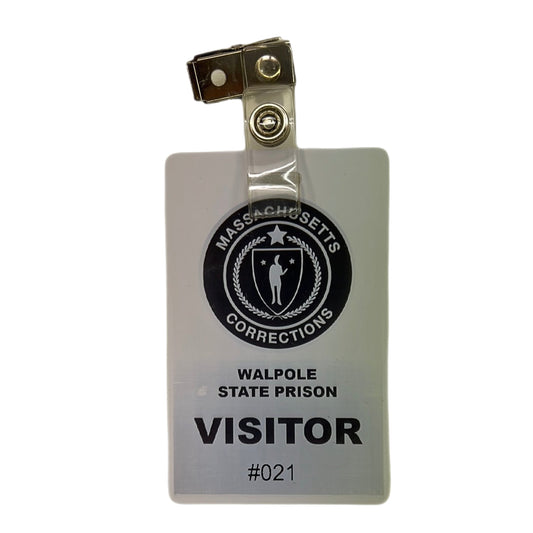 Visitor Badge Walpole State Prison Survivor’s Remorse Movie Prop Y'allywood Props   