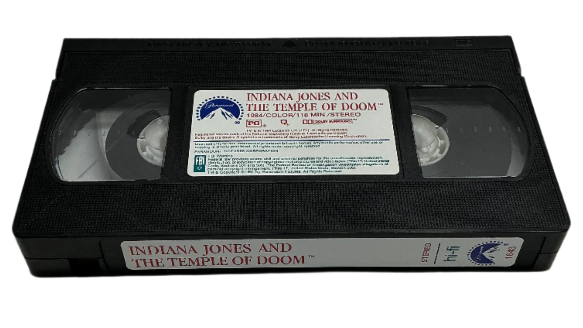 VHS Tapes Stranger Things (2016-2025) Movie Prop Y'allywood Props Option H