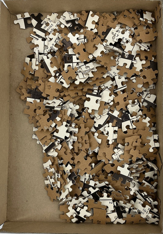 Crossword Puzzle Wheeler's Basement Stranger Things (2016-2025) Movie Prop Y'allywood Props