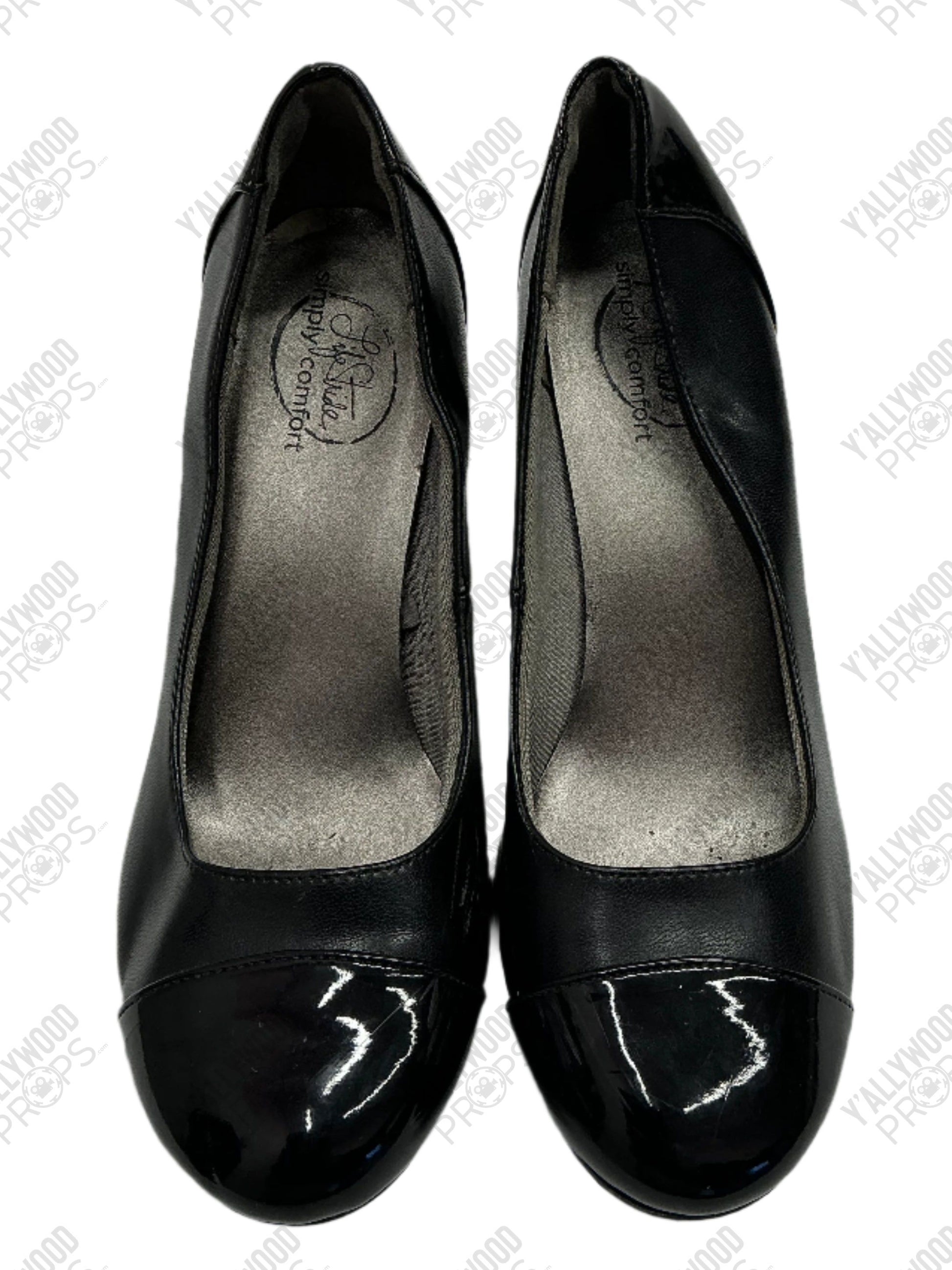 Rose's Leather Heels Raymond & Ray (2022) Wearable Wardrobe Y'allywood Props