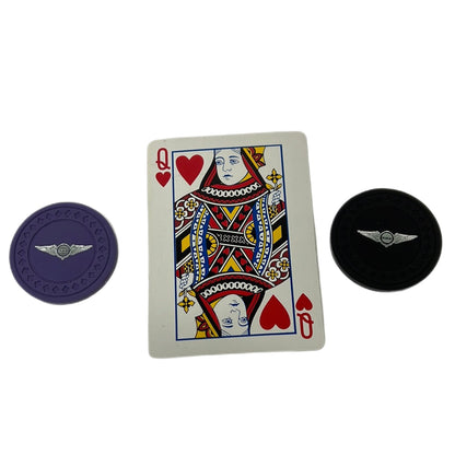 NWA Poker Chips and Card from Soul Plane Movie Prop Y'allywood Props Queen Hearts  