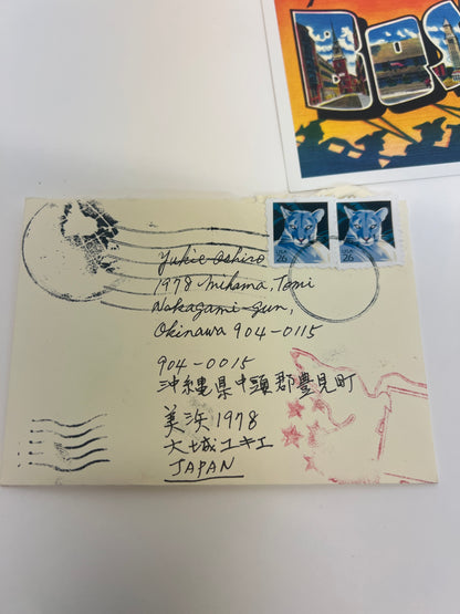 Mr Miyagi’s Letters to Yukie S3E5 Cobra Kai Movie Prop Y'allywood Props Tiger Stamps  