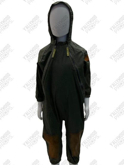 Youth Green w/Yellow 2SC Jumpsuit Chaos Walking (2021) Wearable Wardrobe Y'allywood Props