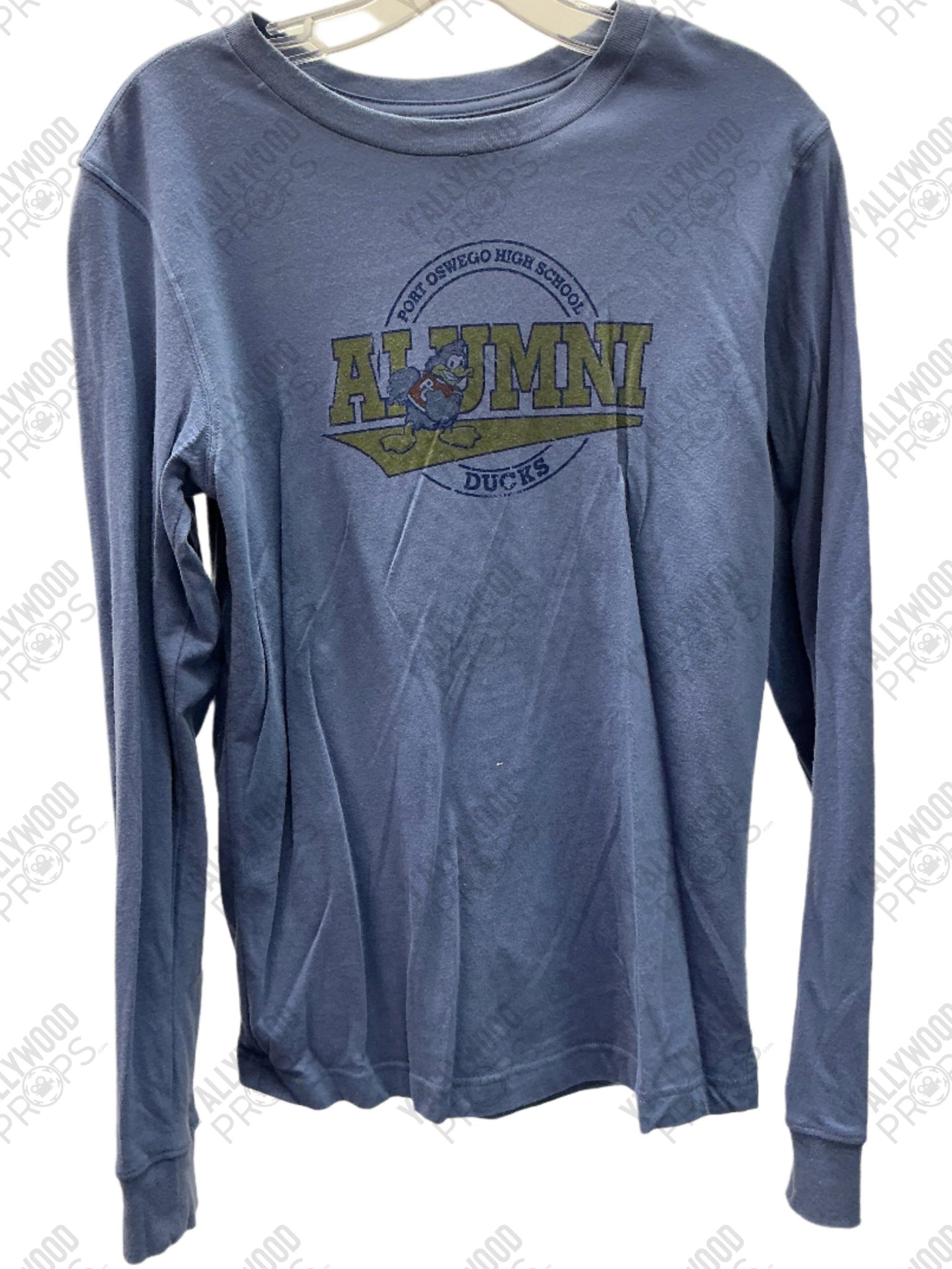 Port Oswego High School Ducks Alumni Long Sleeve Naomi (2022) Wearable Wardrobe Y'allywood Props