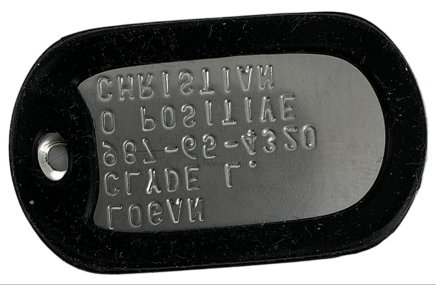 Adam Driver's Dog Tag Logan Lucky (2017) Movie Prop Y'allywood Props