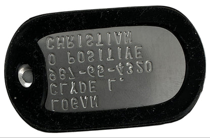 Adam Driver's Dog Tag Logan Lucky (2017) Movie Prop Y'allywood Props