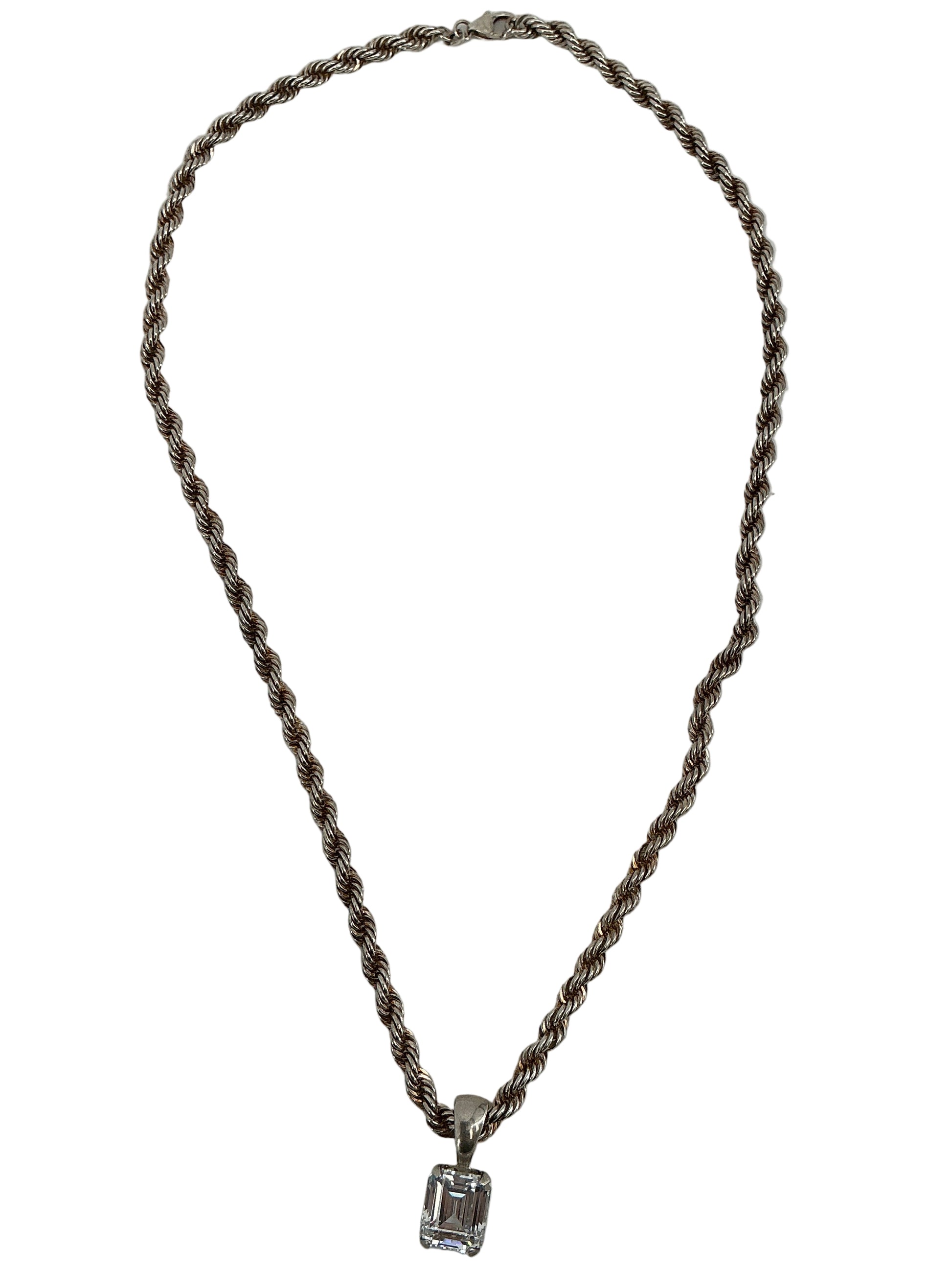 Jonathan Majors' Silver Chain Creed III (2023) Movie Prop Y'allywood Props