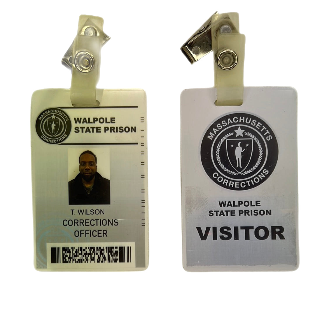 Walpole State Prison Correction’s Officer Badge Survivor’s Remorse Movie Prop Y'allywood Props   