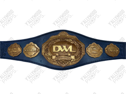 DWL World Champion Belt Heels (2021) Movie Prop Y'allywood Props