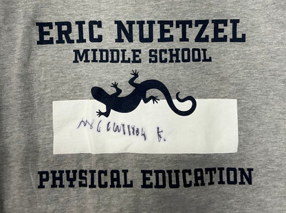 Middle School PE T-Shirts Me Apple TV Series (2024) Y'allywood Props L Mcwilson