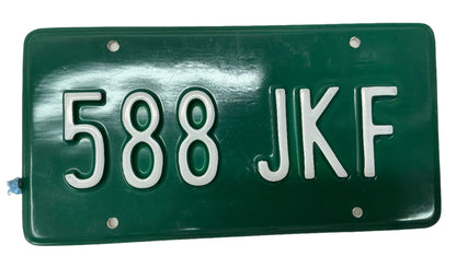 License Plates Franklin & Bash (TV Series 2011-2014) Y'allywood Props 588JKF Old Jeep