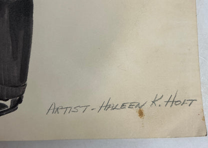 Haleen K. Holt Costume Sketch Eddie Murphy Harlem Nights (1989) Memorabilia Y'allywood Props