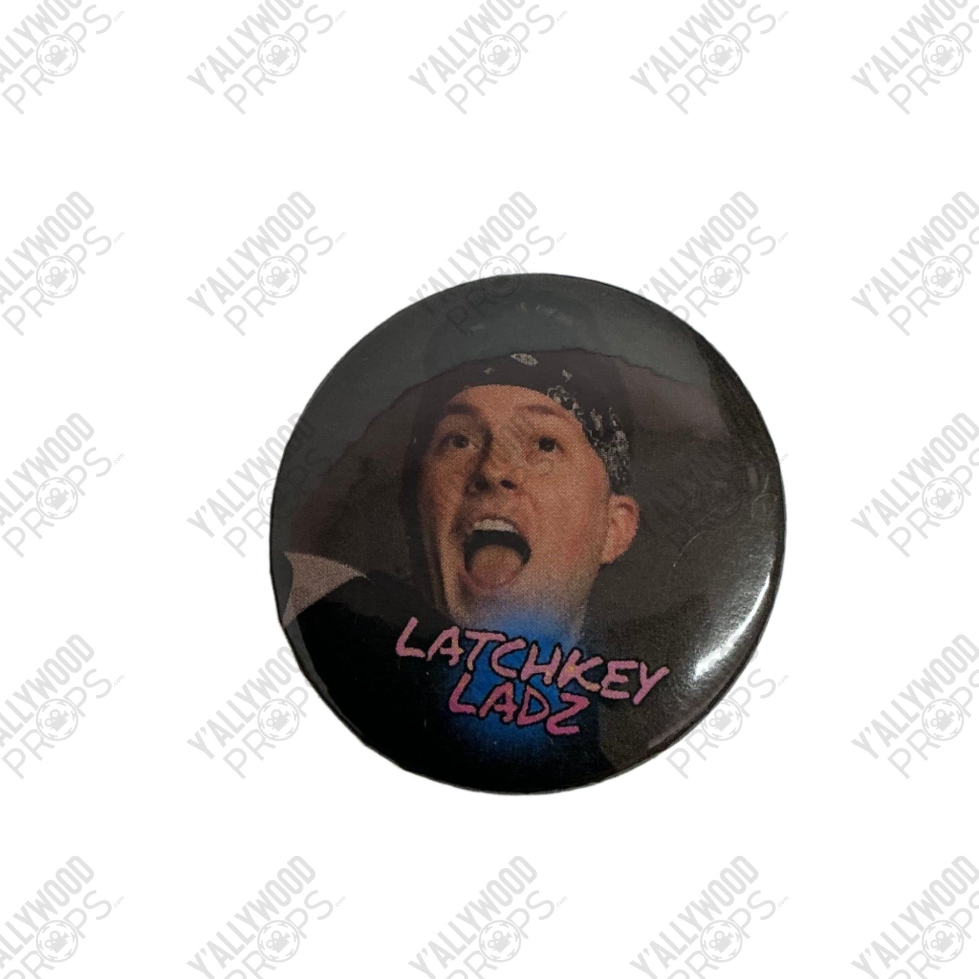 Cass' Latchkey Ladz buttons The Big Door Prize (2023-2024) Movie Prop Y'allywood Props 1" Pin 12