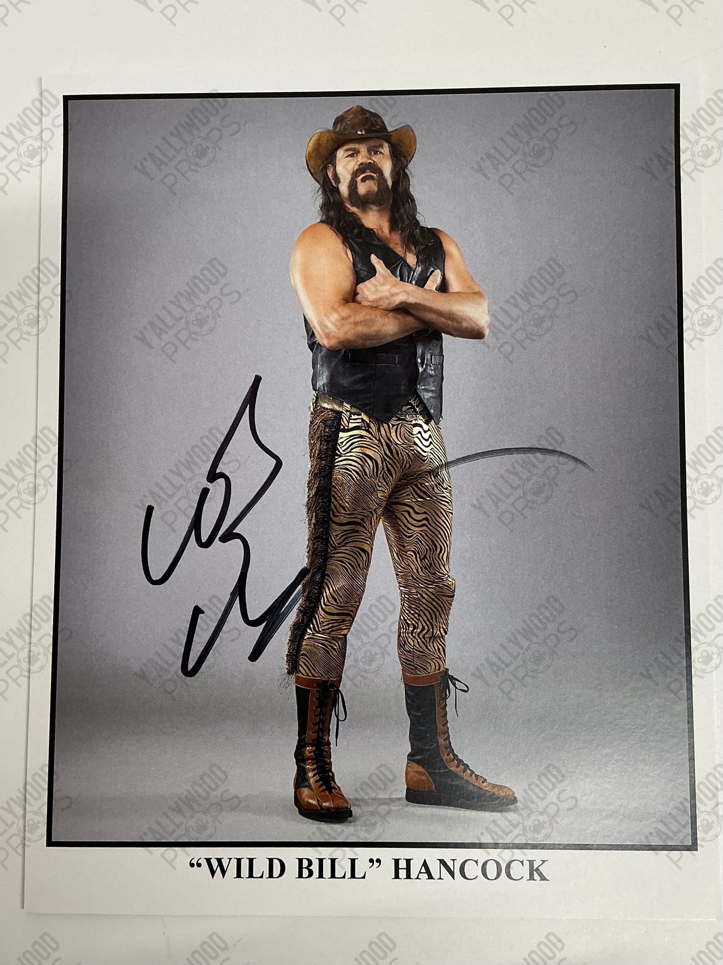 Wild Bill Autographed 8x10 S2E4 Heels (2021) Movie Prop Y'allywood Props E