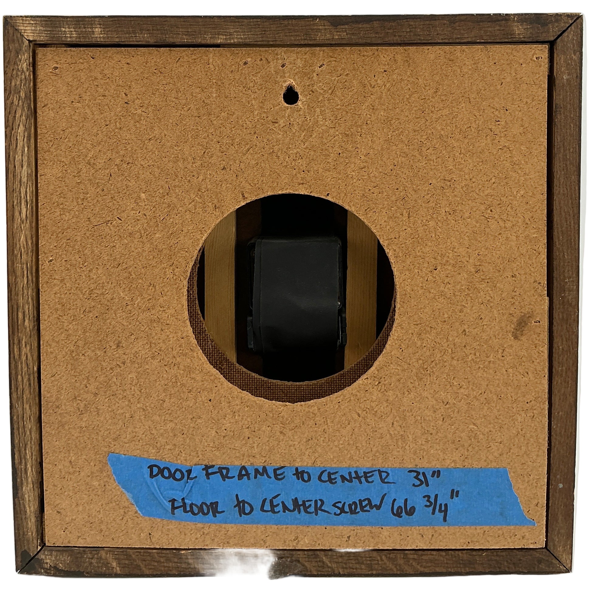 Wall Clock from Hopper's Cabin Stranger Things (2016-2025) Movie Prop Y'allywood Props