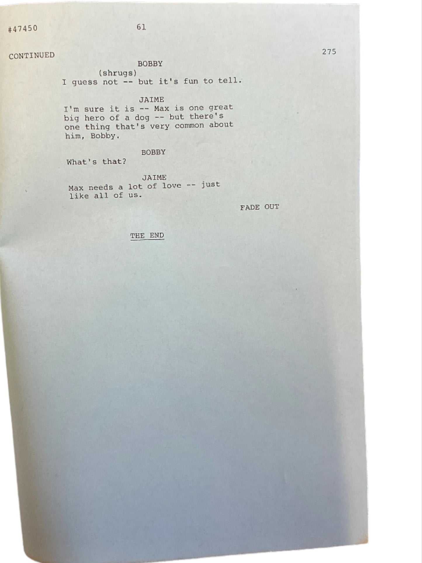 Original Script S3E10 The Bionic Woman (1976-1978) Memorabilia Y'allywood Props