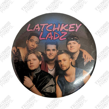 Cass' Latchkey Ladz buttons The Big Door Prize (2023-2024) Movie Prop Y'allywood Props 2" Pin 4