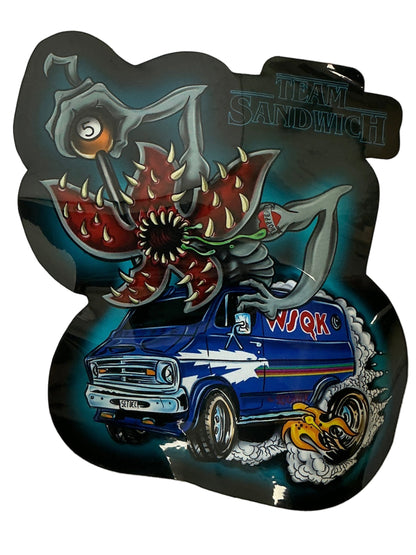 Stranger Things 5 Sticker Cast & Crew Gift Wearable Wardrobe Y'allywood Props