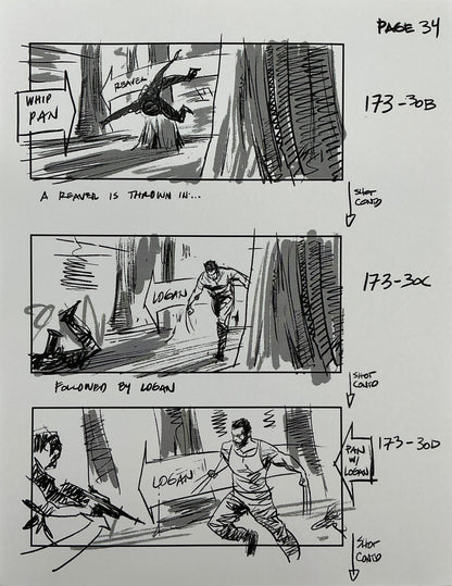 Storyboards Eden-Finale Scene 167 Logan (2017)