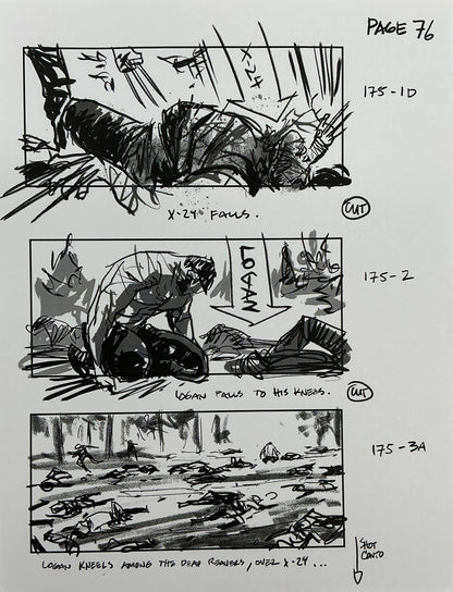 Storyboards Eden-Finale Scene 167 Logan (2017)