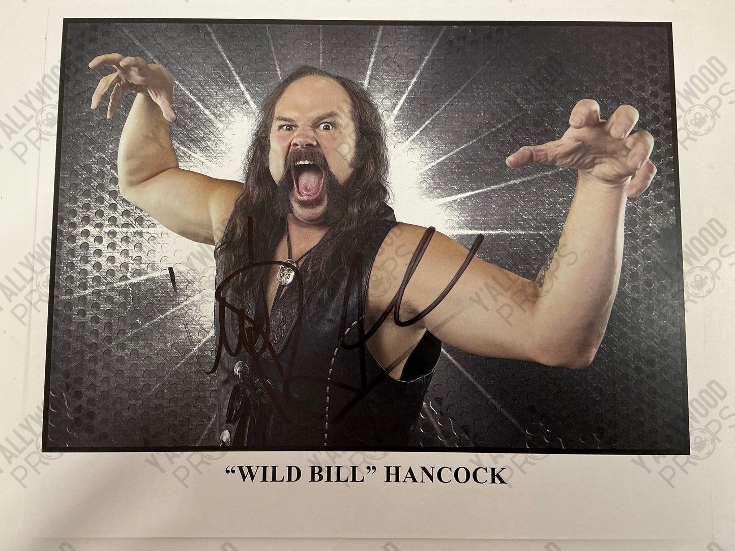 Wild Bill Autographed 8x10 S2E4 Heels (2021) Movie Prop Y'allywood Props A