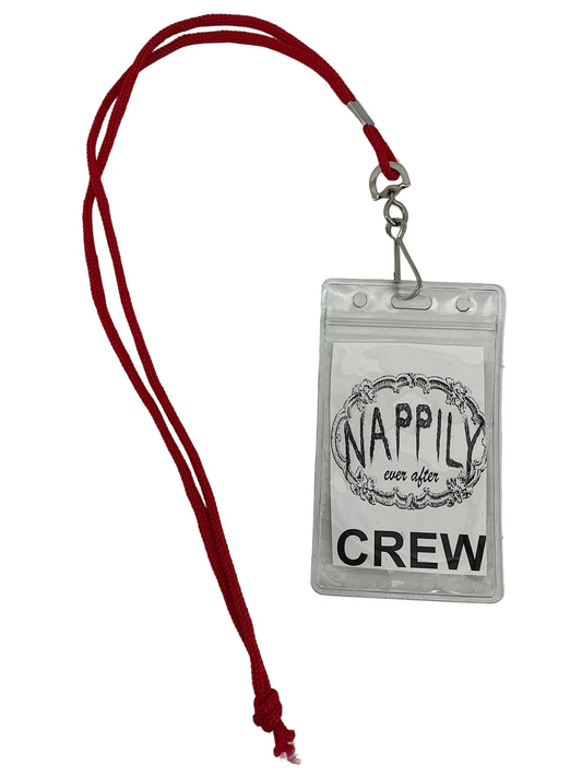 Crew Badge, Nappily Ever After (2018) Movie Prop Y'allywood Props