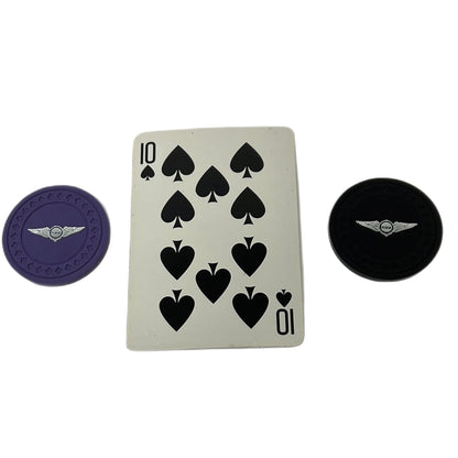 NWA Poker Chips and Card from Soul Plane Movie Prop Y'allywood Props 10 Spades  