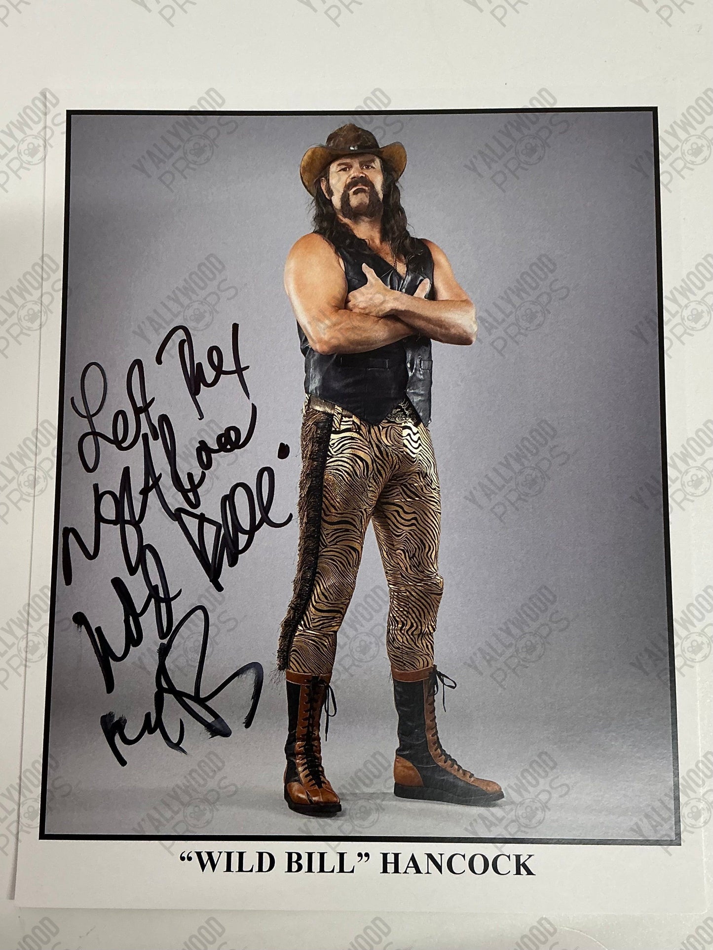 Wild Bill Autographed 8x10 S2E4 Heels (2021) Movie Prop Y'allywood Props A