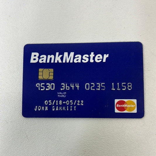 Gerard Butler’s Credit Card Greenland Movie Prop Atlanta Brick Co BankMaster  