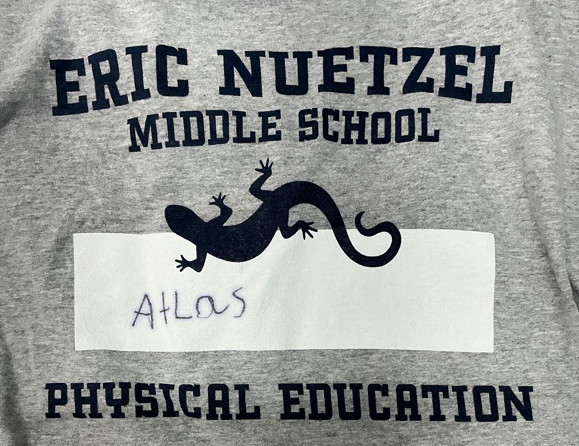 Middle School PE T-Shirts Me Apple TV Series (2024) Y'allywood Props YL Atlas
