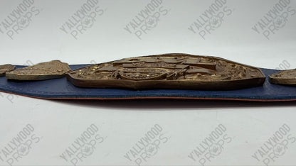 DWL World Champion Belt Heels (2021) Movie Prop Y'allywood Props