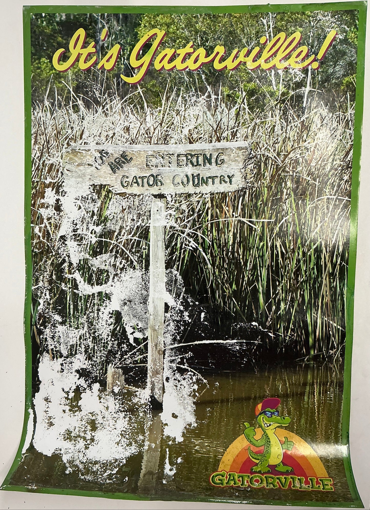 Gatorville Posters Bad Boys 4 Ride or Die (2024) Movie Prop Y'allywood Props It's Gatorville! (Used)