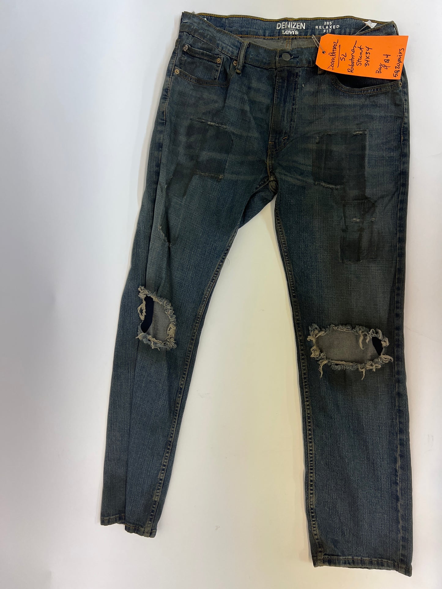 Cliff, Robot Man’s Jeans Doom Patrol Movie Prop Atlanta Brick Co   