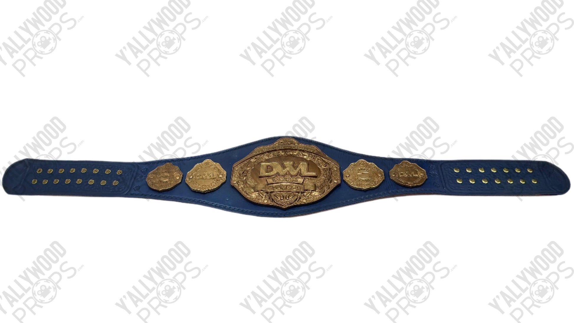 DWL World Champion Belt Heels (2021) Movie Prop Y'allywood Props