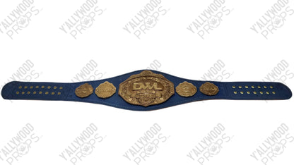 DWL World Champion Belt Heels (2021) Movie Prop Y'allywood Props