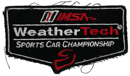 Patches from The Art of Racing in the Rain (2019) Movie Prop Y'allywood Props IMSA - Weather Tech - 3.75x2"