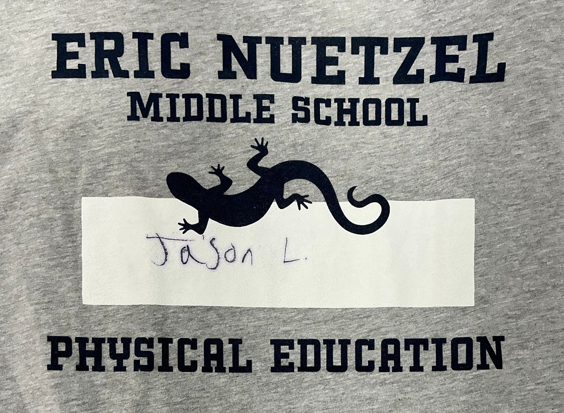 Middle School PE T-Shirts Me Apple TV Series (2024) Y'allywood Props M Jason