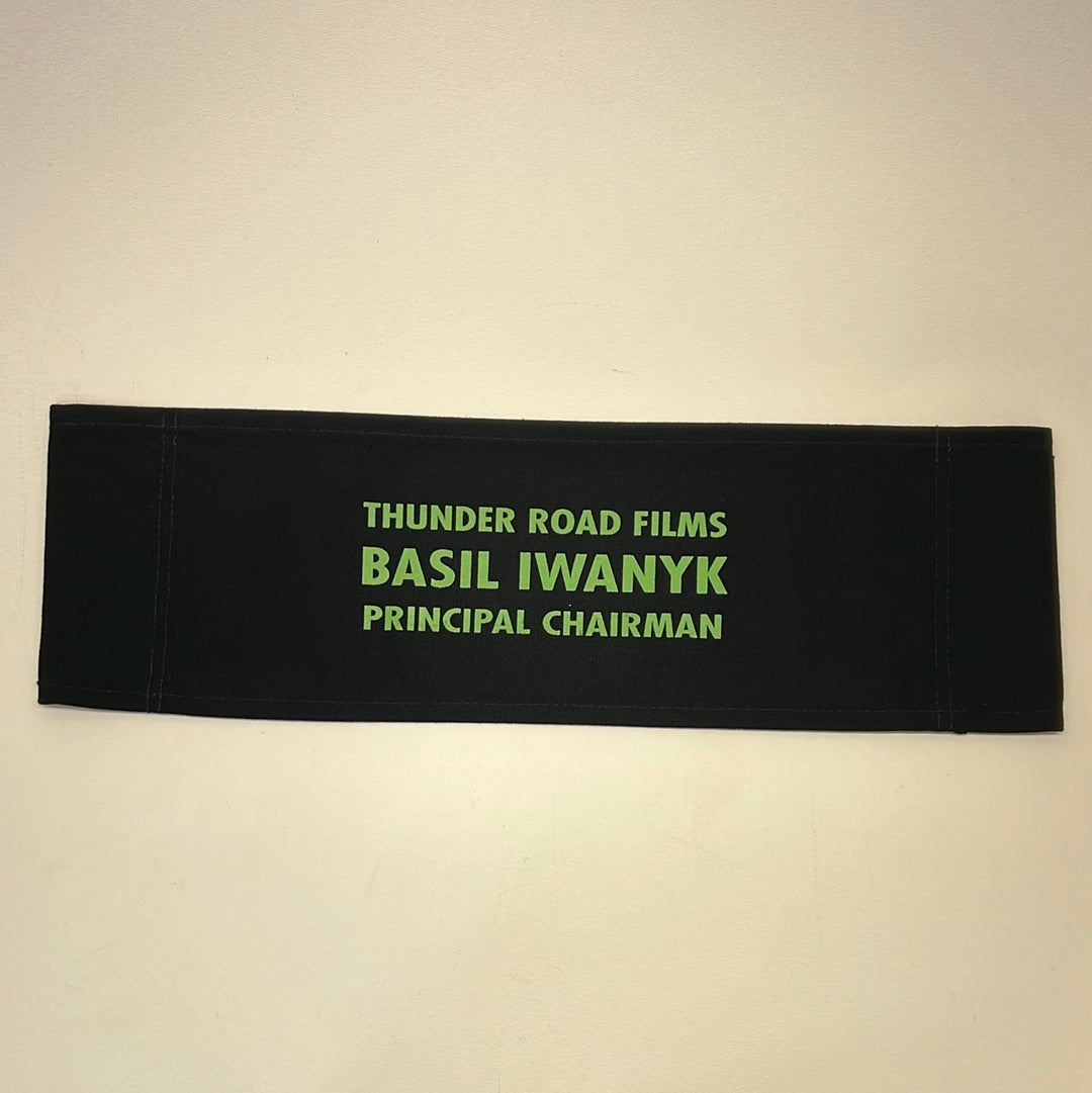 Greenland Production Used Chairbacks Movie Prop Atlanta Brick Co Thunder Road Films - Basil Iwanyk - Principal Chairman  